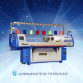 three system computerized flat knitting machine for knitting shoes upper